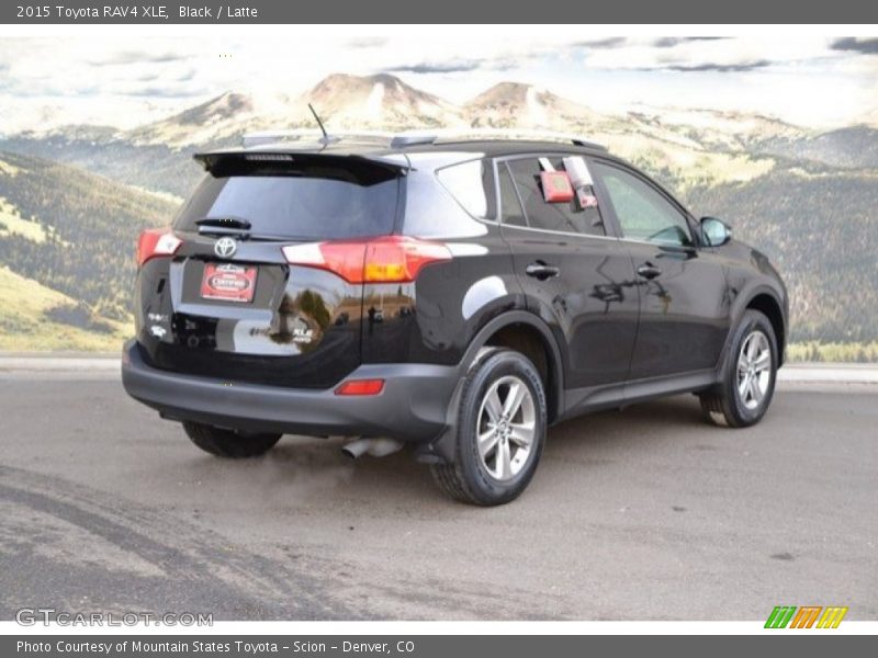 Black / Latte 2015 Toyota RAV4 XLE