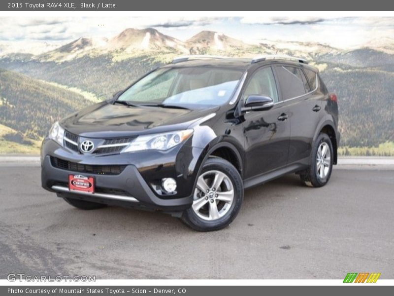 Black / Latte 2015 Toyota RAV4 XLE