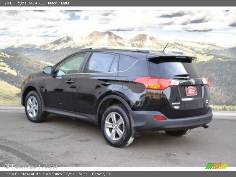 Black / Latte 2015 Toyota RAV4 XLE