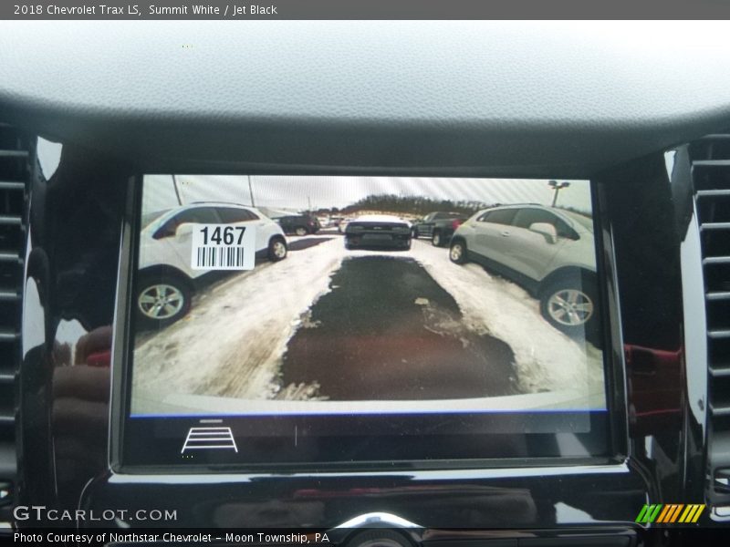 Summit White / Jet Black 2018 Chevrolet Trax LS
