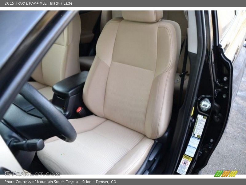 Black / Latte 2015 Toyota RAV4 XLE