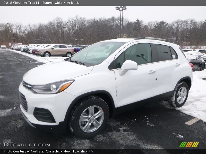 Summit White / Jet Black 2018 Chevrolet Trax LT