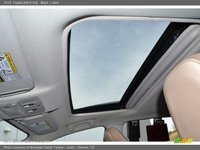 Black / Latte 2015 Toyota RAV4 XLE