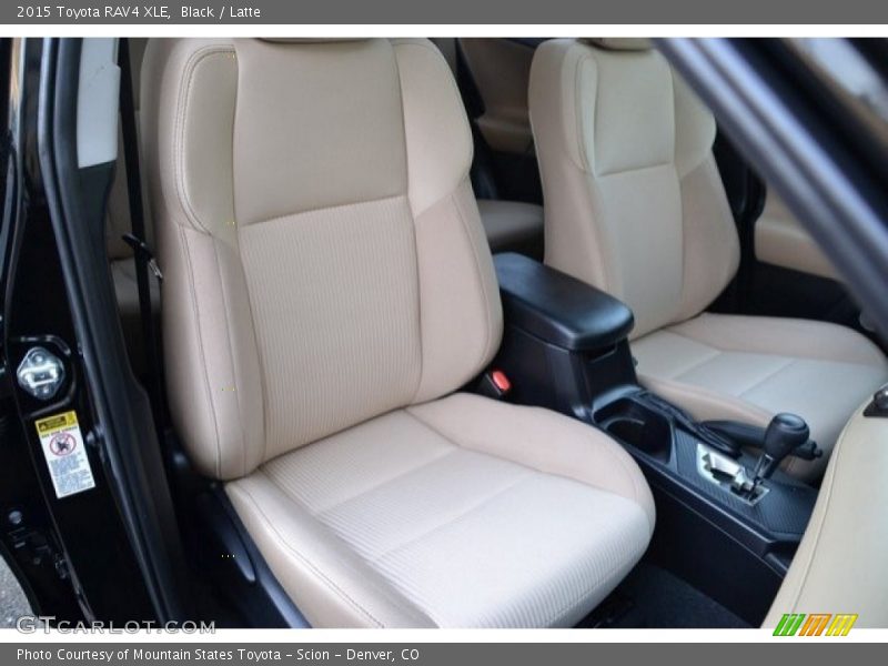 Black / Latte 2015 Toyota RAV4 XLE