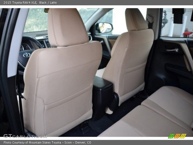 Black / Latte 2015 Toyota RAV4 XLE