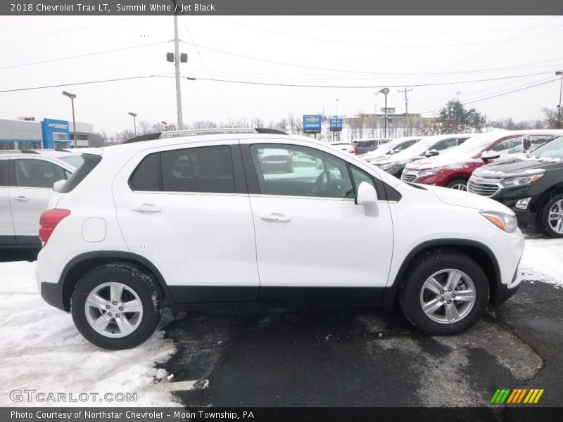 Summit White / Jet Black 2018 Chevrolet Trax LT
