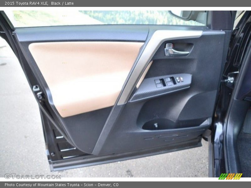 Black / Latte 2015 Toyota RAV4 XLE