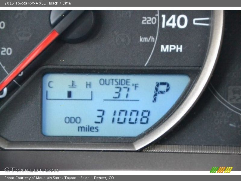 Black / Latte 2015 Toyota RAV4 XLE