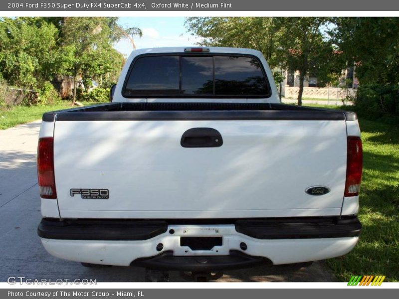 Oxford White / Medium Flint 2004 Ford F350 Super Duty FX4 SuperCab 4x4