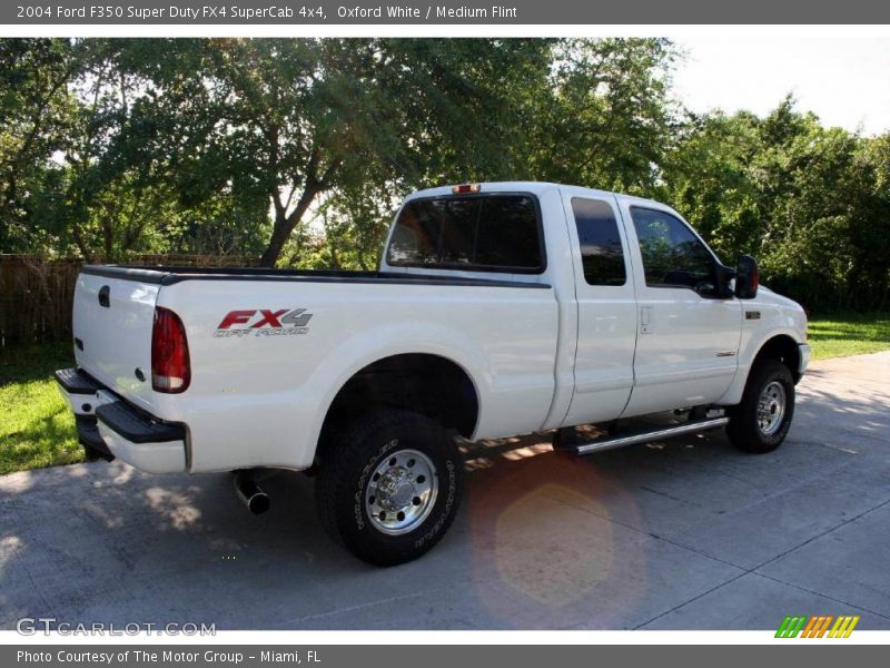Oxford White / Medium Flint 2004 Ford F350 Super Duty FX4 SuperCab 4x4