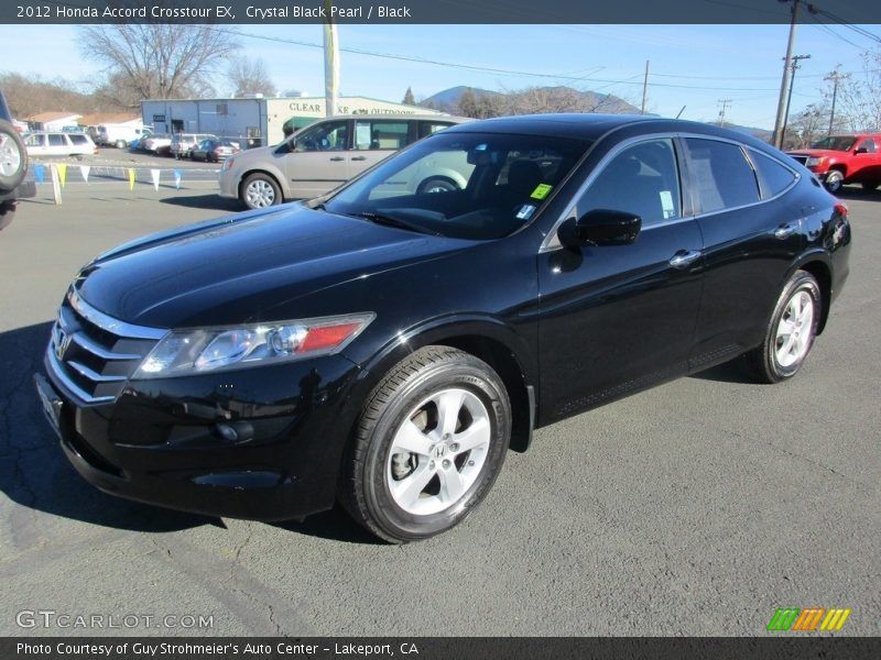 Crystal Black Pearl / Black 2012 Honda Accord Crosstour EX