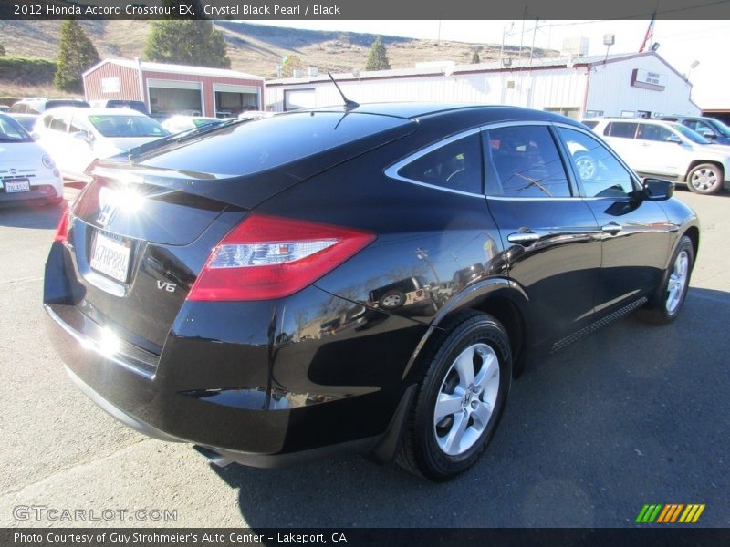 Crystal Black Pearl / Black 2012 Honda Accord Crosstour EX