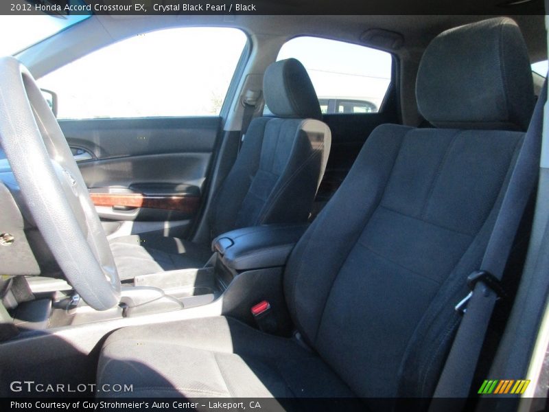 Crystal Black Pearl / Black 2012 Honda Accord Crosstour EX