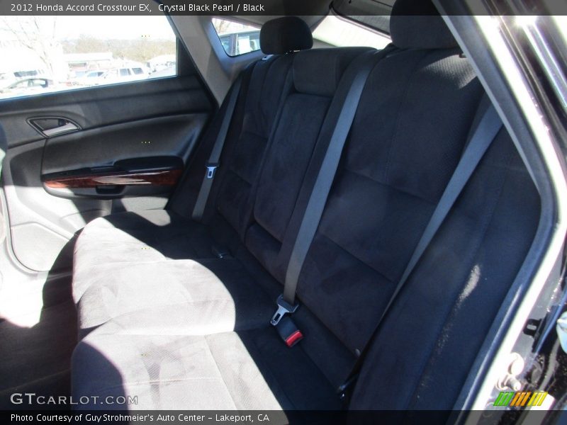 Crystal Black Pearl / Black 2012 Honda Accord Crosstour EX