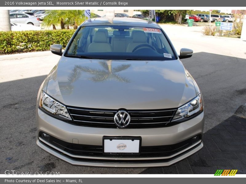 Moonrock Silver Metallic / Cornsilk Beige 2016 Volkswagen Jetta SEL