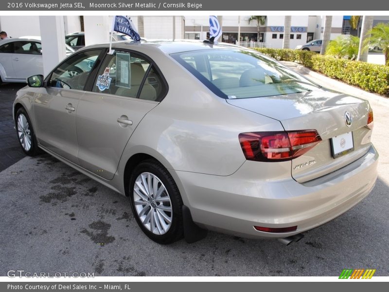 Moonrock Silver Metallic / Cornsilk Beige 2016 Volkswagen Jetta SEL