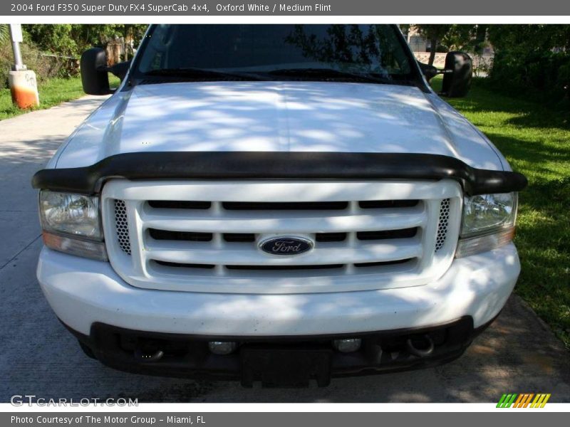 Oxford White / Medium Flint 2004 Ford F350 Super Duty FX4 SuperCab 4x4