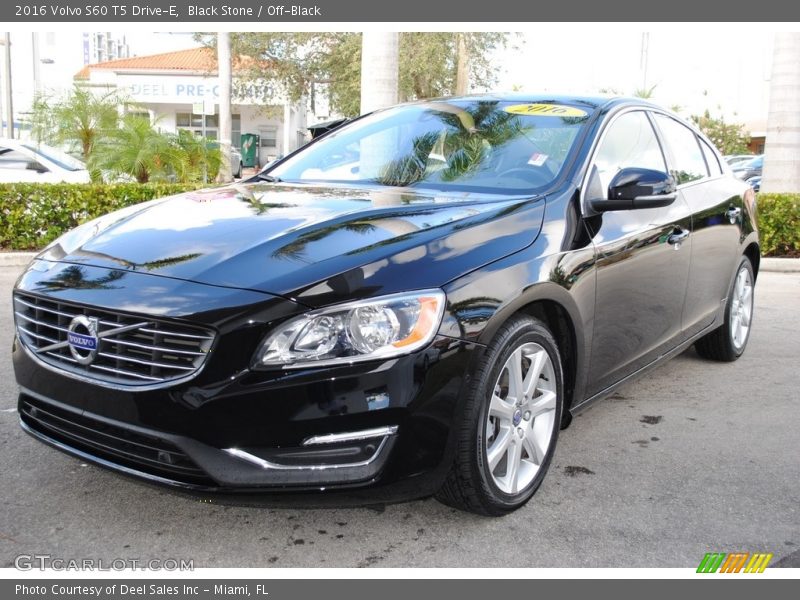 Black Stone / Off-Black 2016 Volvo S60 T5 Drive-E