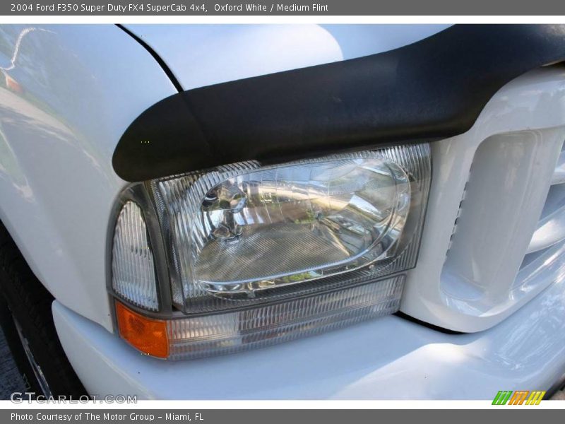 Oxford White / Medium Flint 2004 Ford F350 Super Duty FX4 SuperCab 4x4