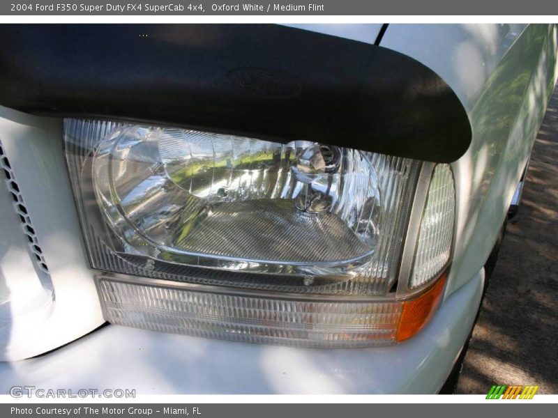 Oxford White / Medium Flint 2004 Ford F350 Super Duty FX4 SuperCab 4x4