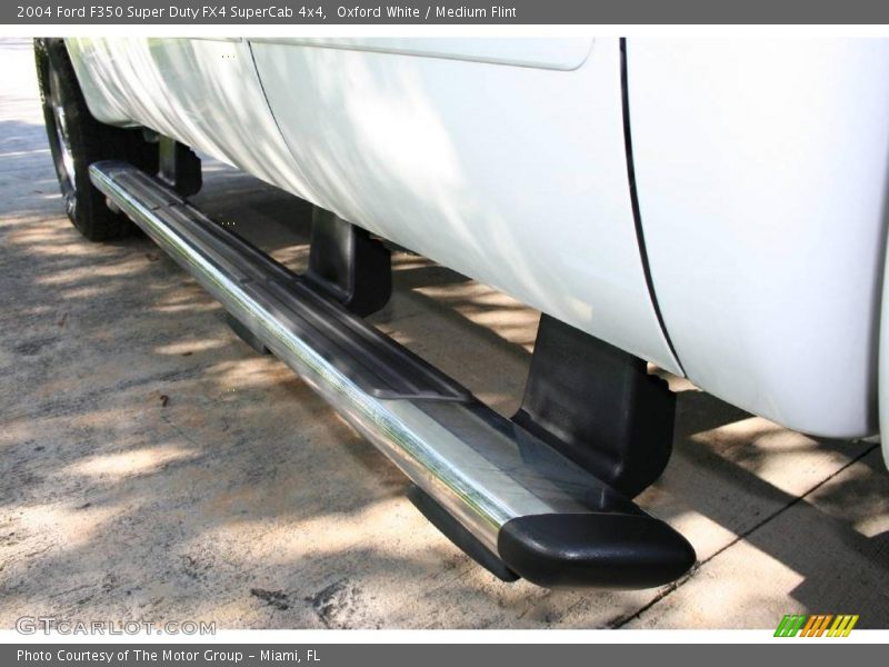 Oxford White / Medium Flint 2004 Ford F350 Super Duty FX4 SuperCab 4x4
