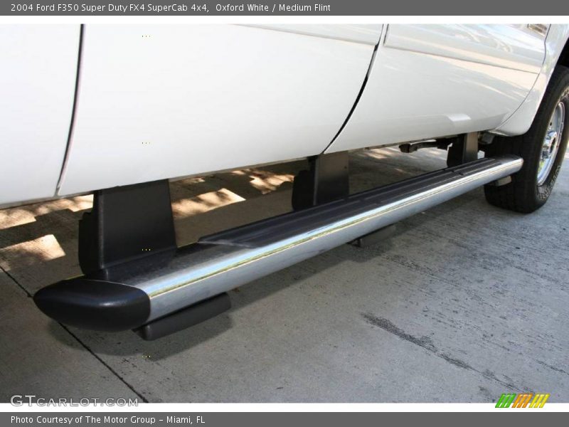 Oxford White / Medium Flint 2004 Ford F350 Super Duty FX4 SuperCab 4x4