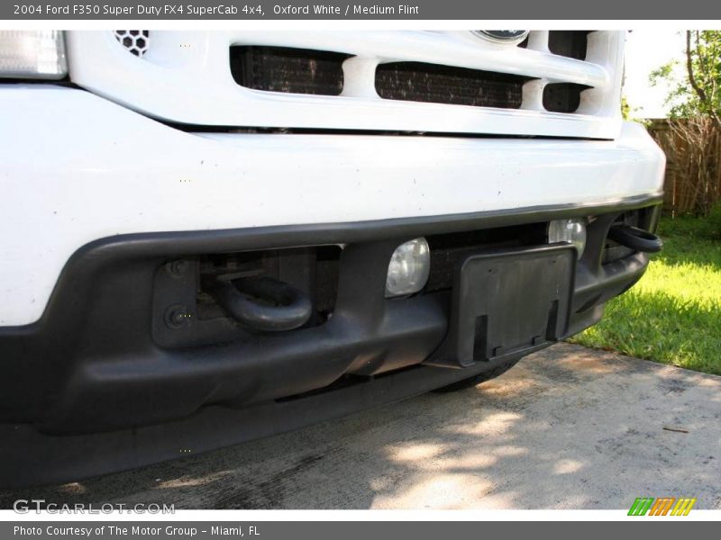 Oxford White / Medium Flint 2004 Ford F350 Super Duty FX4 SuperCab 4x4
