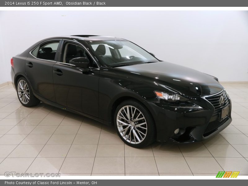 Obsidian Black / Black 2014 Lexus IS 250 F Sport AWD