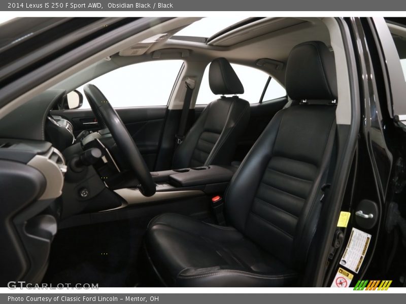 Obsidian Black / Black 2014 Lexus IS 250 F Sport AWD