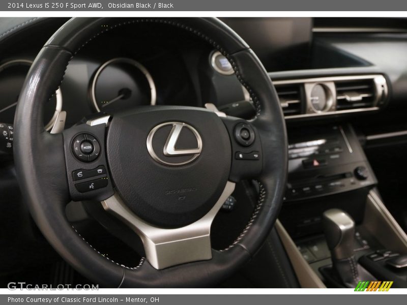 Obsidian Black / Black 2014 Lexus IS 250 F Sport AWD