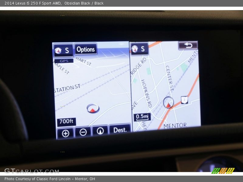 Obsidian Black / Black 2014 Lexus IS 250 F Sport AWD