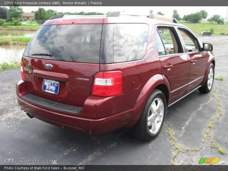 Merlot Metallic / Pebble 2005 Ford Freestyle Limited AWD