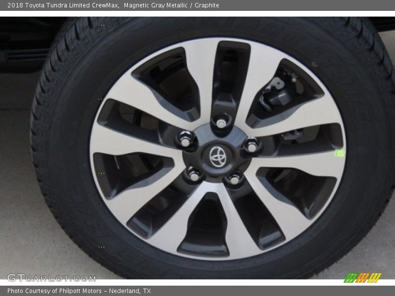 Magnetic Gray Metallic / Graphite 2018 Toyota Tundra Limited CrewMax