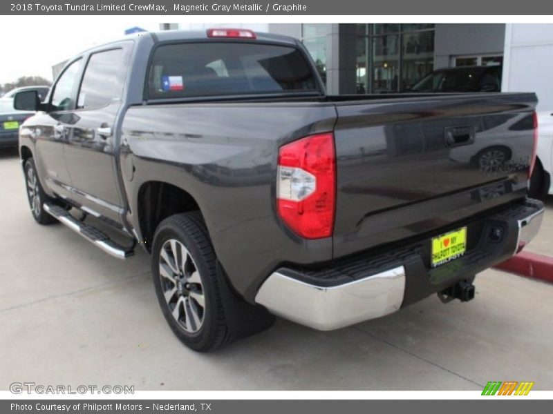 Magnetic Gray Metallic / Graphite 2018 Toyota Tundra Limited CrewMax