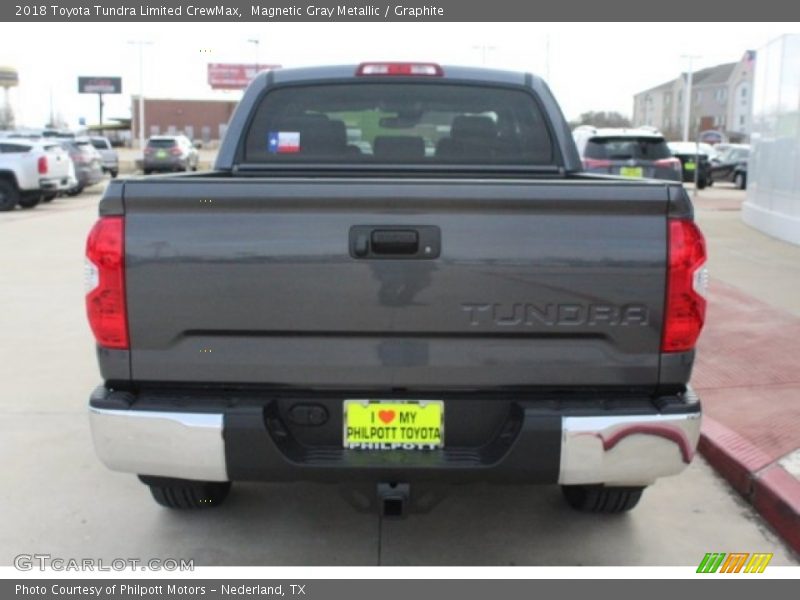 Magnetic Gray Metallic / Graphite 2018 Toyota Tundra Limited CrewMax