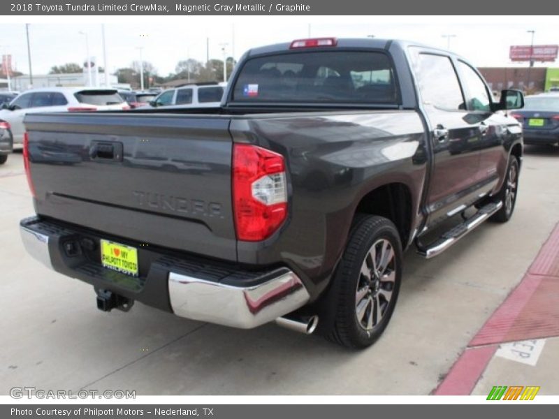Magnetic Gray Metallic / Graphite 2018 Toyota Tundra Limited CrewMax