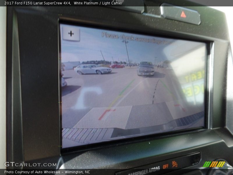 White Platinum / Light Camel 2017 Ford F150 Lariat SuperCrew 4X4