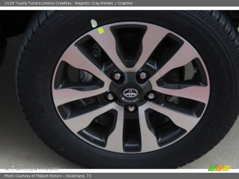 Magnetic Gray Metallic / Graphite 2018 Toyota Tundra Limited CrewMax