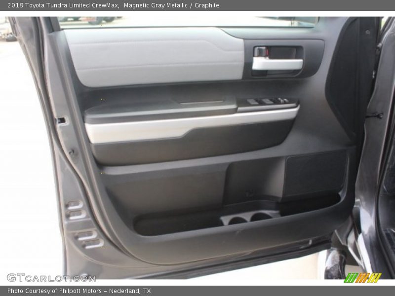 Magnetic Gray Metallic / Graphite 2018 Toyota Tundra Limited CrewMax