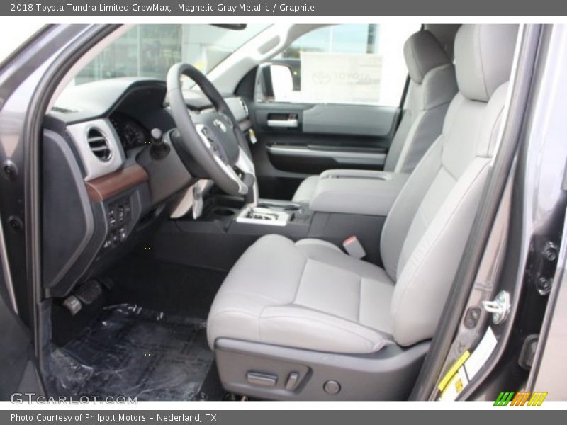 Magnetic Gray Metallic / Graphite 2018 Toyota Tundra Limited CrewMax