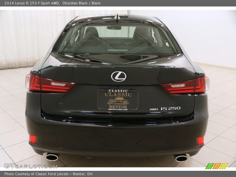 Obsidian Black / Black 2014 Lexus IS 250 F Sport AWD