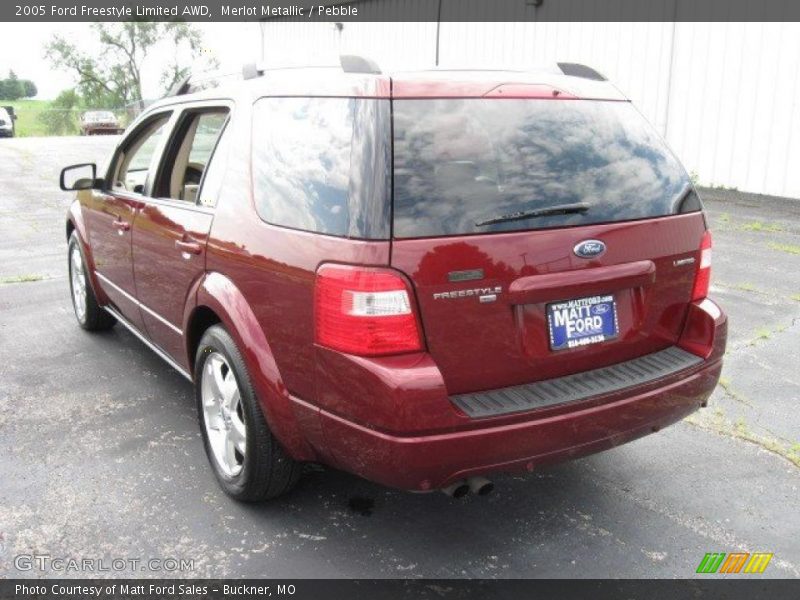 Merlot Metallic / Pebble 2005 Ford Freestyle Limited AWD