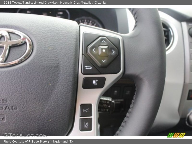 Magnetic Gray Metallic / Graphite 2018 Toyota Tundra Limited CrewMax