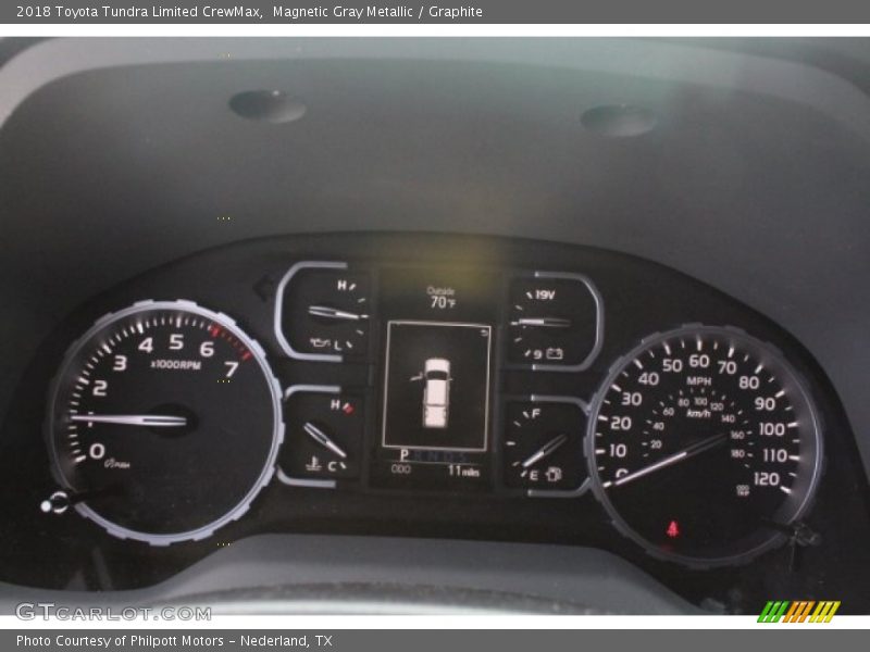 Magnetic Gray Metallic / Graphite 2018 Toyota Tundra Limited CrewMax