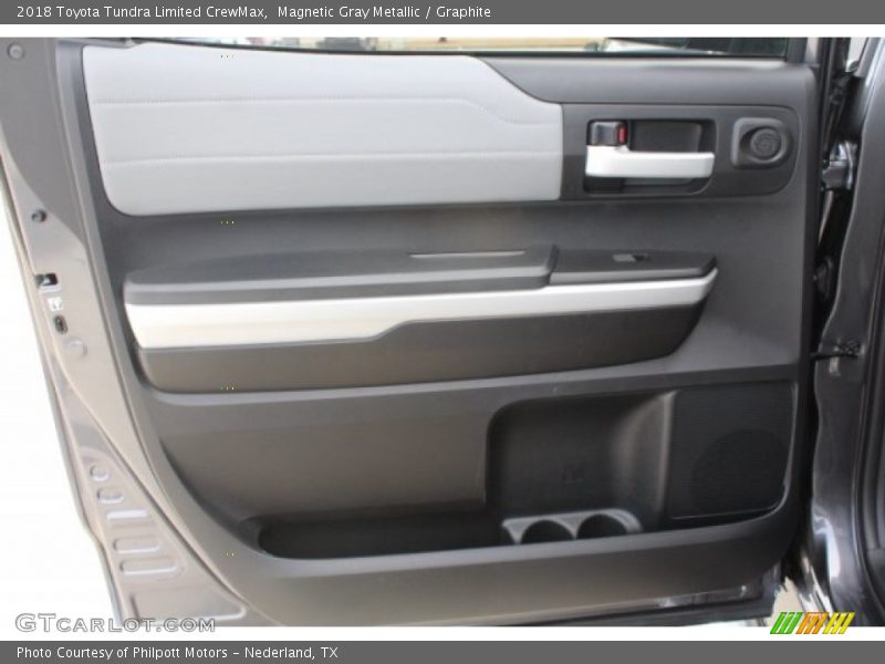 Magnetic Gray Metallic / Graphite 2018 Toyota Tundra Limited CrewMax