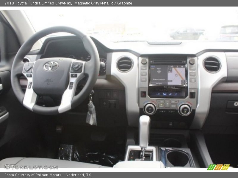 Magnetic Gray Metallic / Graphite 2018 Toyota Tundra Limited CrewMax
