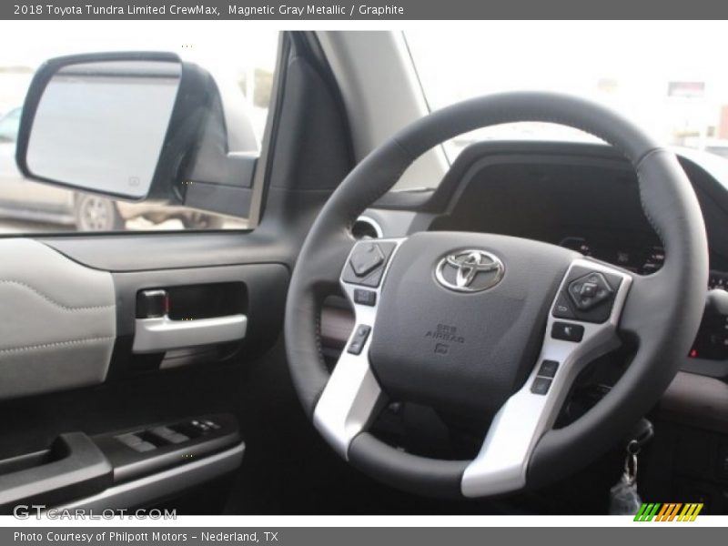 Magnetic Gray Metallic / Graphite 2018 Toyota Tundra Limited CrewMax