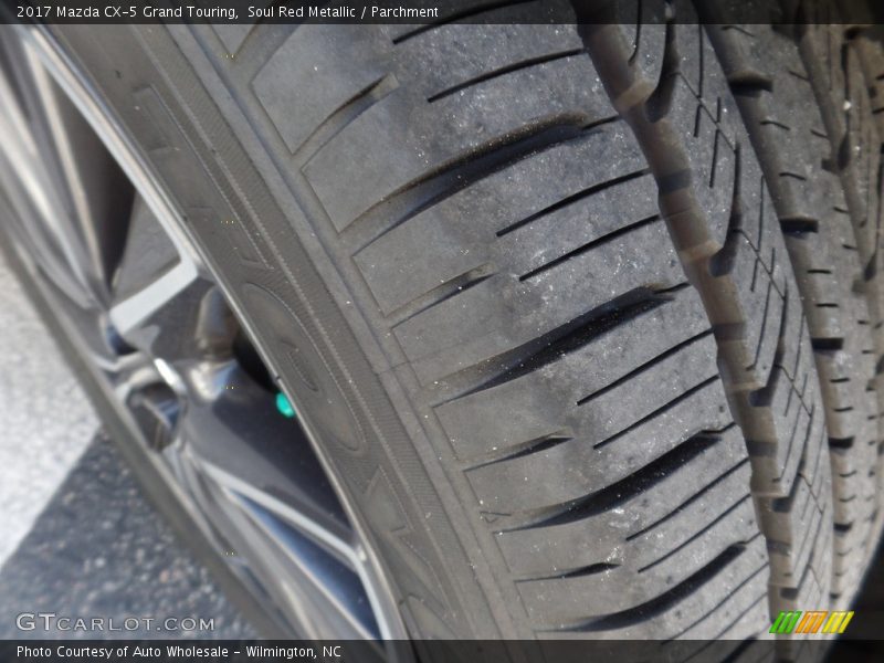 Soul Red Metallic / Parchment 2017 Mazda CX-5 Grand Touring