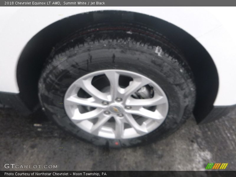 Summit White / Jet Black 2018 Chevrolet Equinox LT AWD