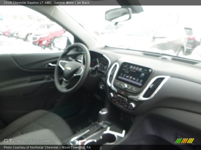 Summit White / Jet Black 2018 Chevrolet Equinox LT AWD